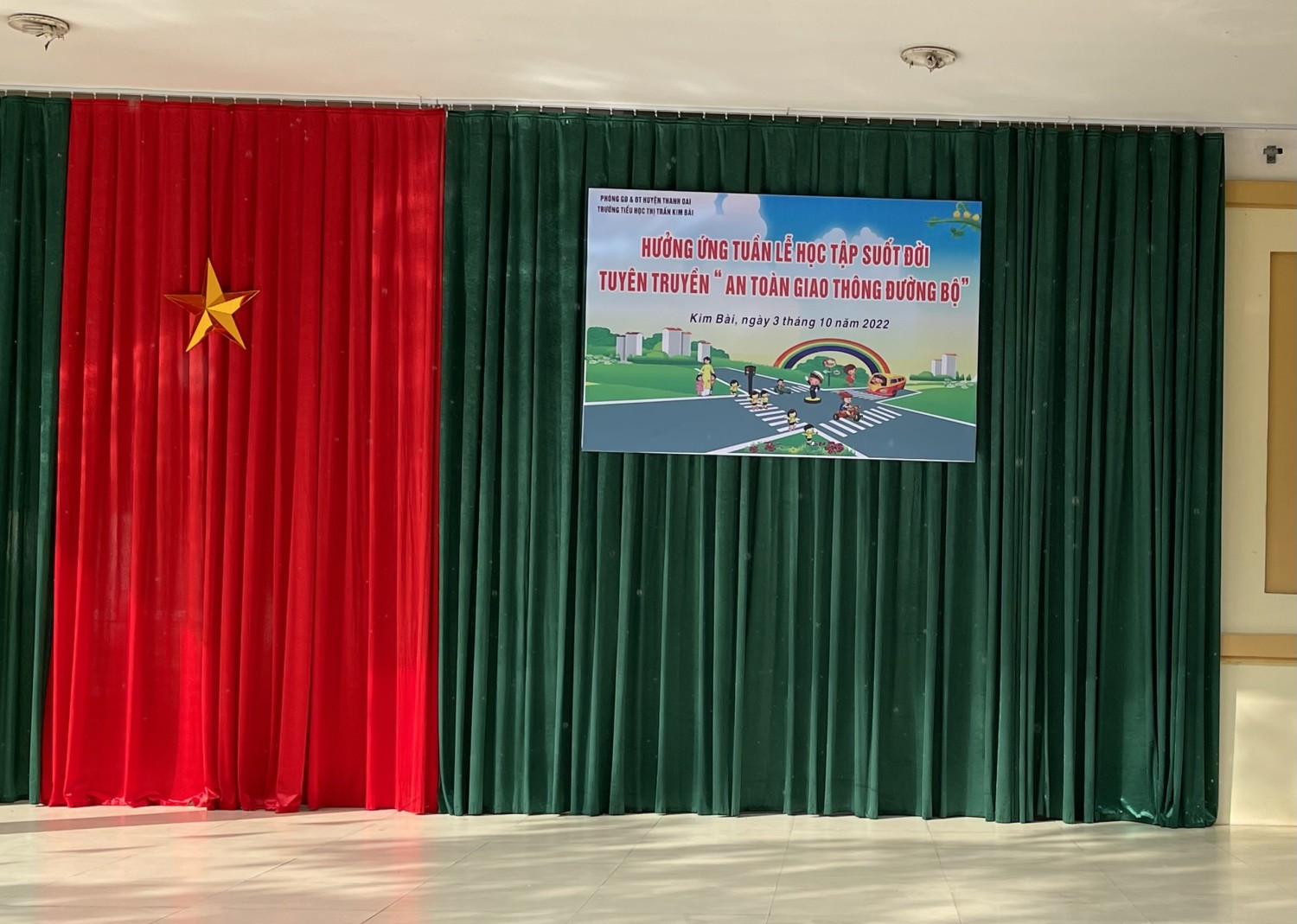 TRƯỜNG TIỂU HỌC THỊ TRẤN KIM BÀI HƯỞNG ỨNG TUẦN LỄ HỌC TẬP SUỐT ĐỜI NĂM 2022