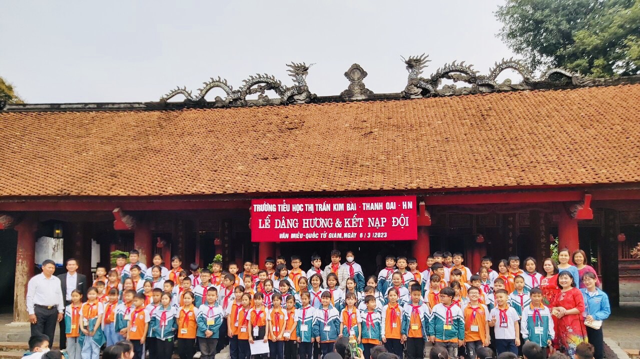 HOẠT ĐỘNG TRẢI NGHIỆM THỰC TẾ CỦA HỌC SINH TRƯỜNG TIỂU HỌC THỊ TRẤN KIM BÀI – HUYỆN THANH OAI – THÀNH PHỐ HÀ NỘI