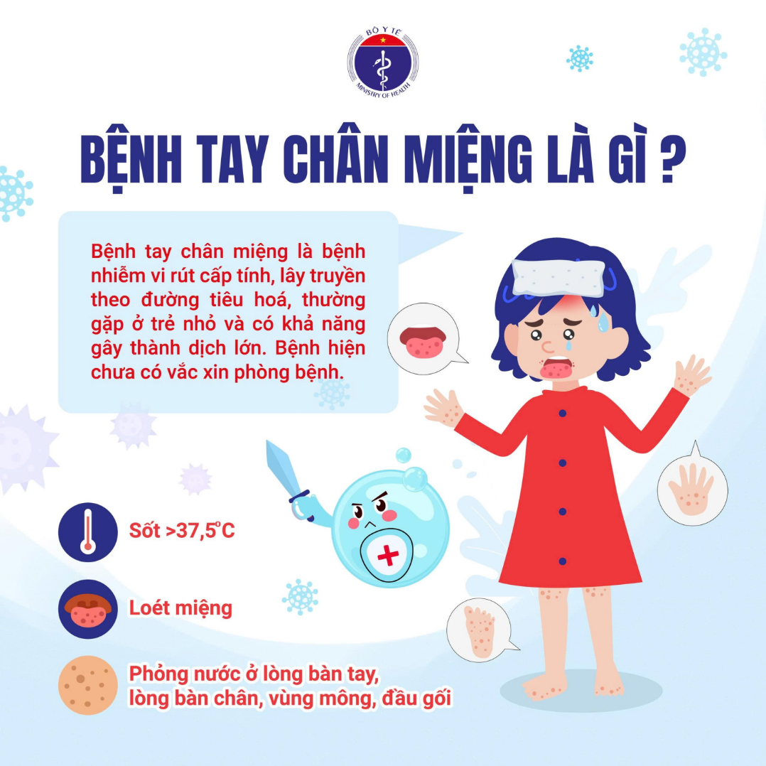 BÀI VIẾT TUYÊN TRUYỀN PHÒNG CHỐNG BỆNH TAY CHÂN MIỆNG